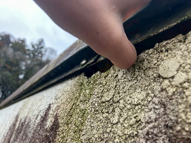 取り合い部分の劣化